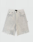 Crystalized Shorts White