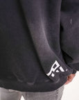 Def Money 2 Hoodie With Rhinestones | Black