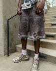 Crystalized Shorts in Oil Washed