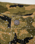 Pearl Crystalized Shorts in Camo