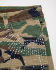 Crystalized Shorts in Camo