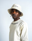 Diamond Bucket Hat Ivory