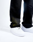Pantaloni da jogging di carta neri