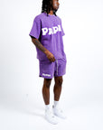 Paper Shorts Purple