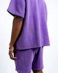Paper Shorts Purple