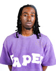 Paper Tee Purple
