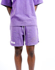Paper Shorts Purple