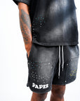 Paper Shorts Black