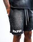 Paper Shorts Black