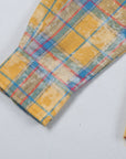 Rhinestone Flannel L/S | Yellow