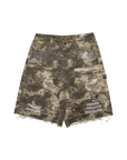 Crystalized Shorts in Moss Camo