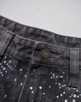 Crystalized Shorts in Splatter Gray