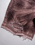Crystalized Shorts in Burnt Orange