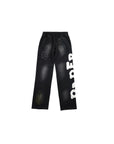 Pantaloni da jogging di carta neri