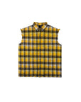Rhinestone Flannel Yellow