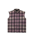 Rhinestone Flannel Purple