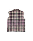 Rhinestone Flannel Purple