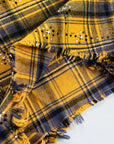Rhinestone Flannel Gold