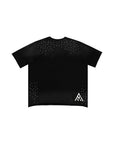 Maglietta Fallen Angels con strass a maniche lunghe | Nero