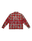 Rhinestone Flannel L/S | Red