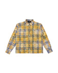 Rhinestone Flannel L/S | Yellow