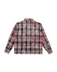 Rhinestone Flannel L/S | Pink