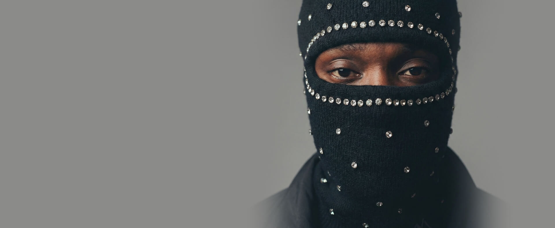 Rhinestone Ski Masks