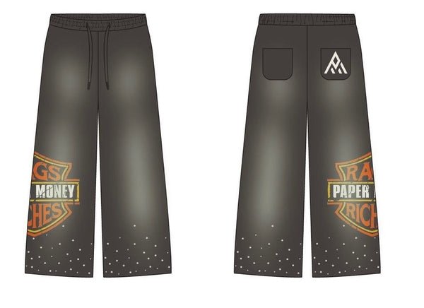 Moto Jogger With Stones | Black