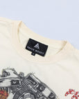 FOR THE DOGS Rhinestone S/S Tee | Bone