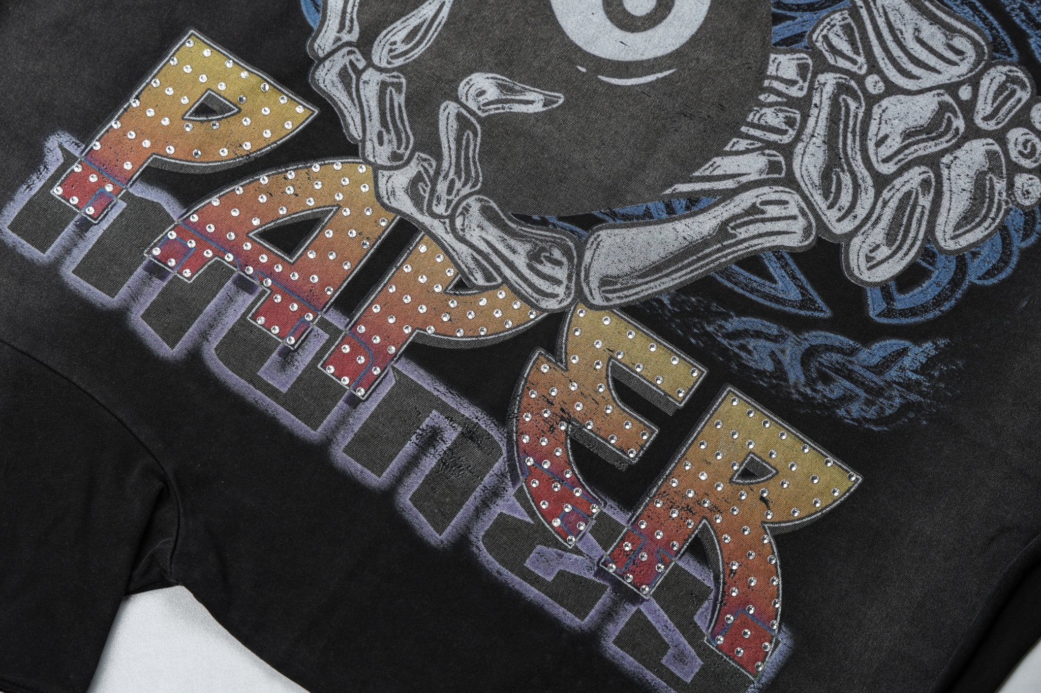 EIGHTBALL Rhinestone S/S Tee | Black-7