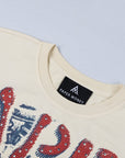 RAGS Rhinestone S/S Tee | Bone