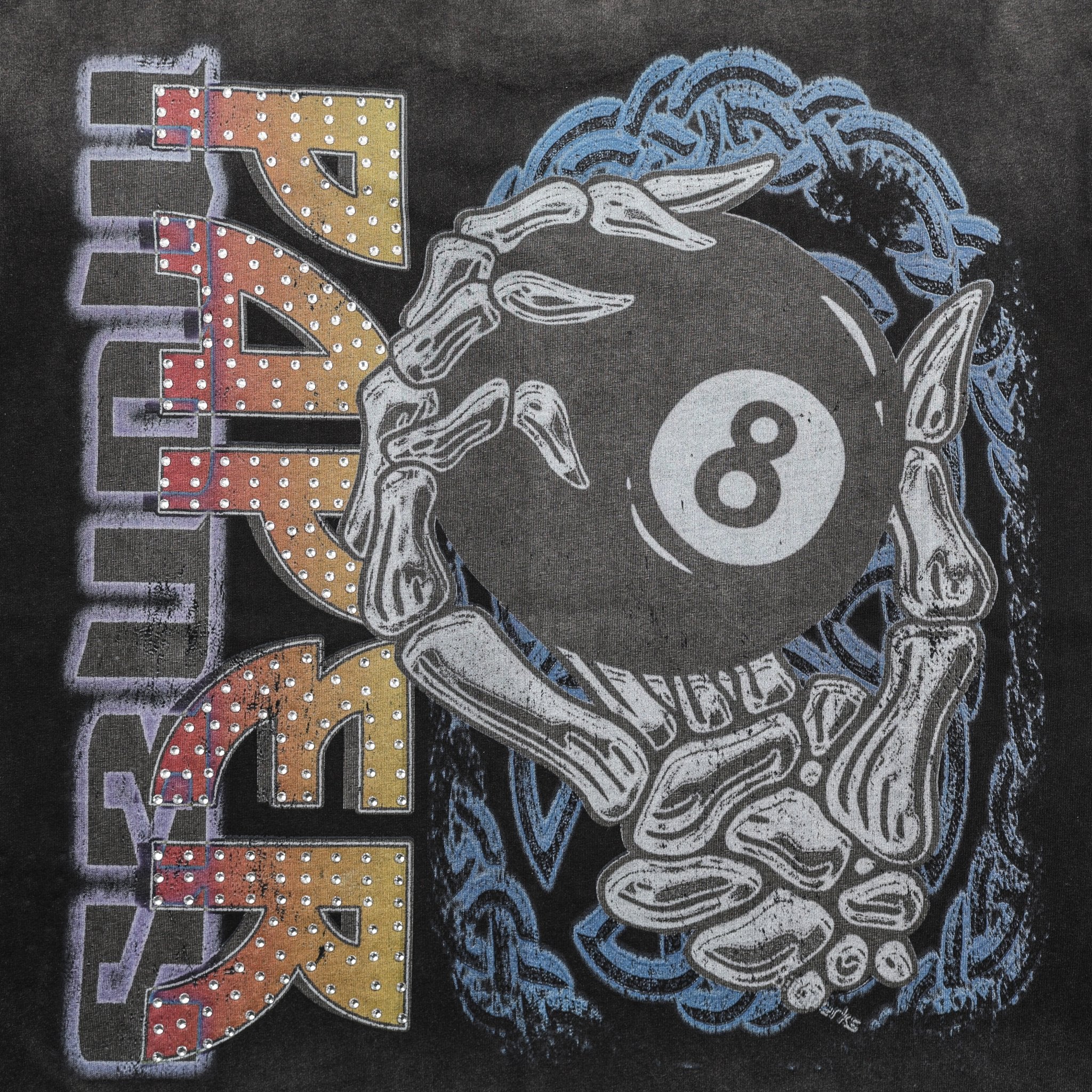 EIGHTBALL Rhinestone S/S Tee | Black-5