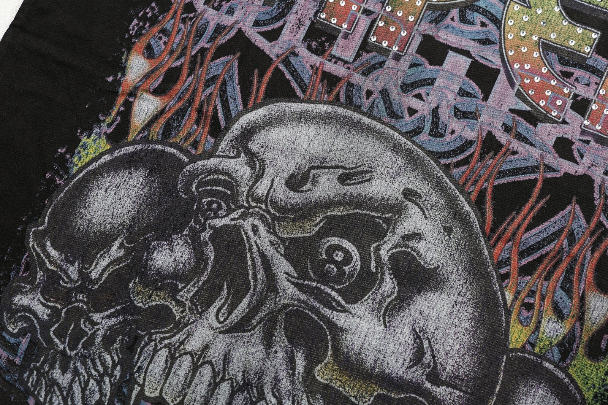 EIGHTBALL Rhinestone S/S Tee | Black-8
