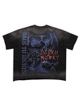 RAGS Rhinestone S/S Tee | Black
