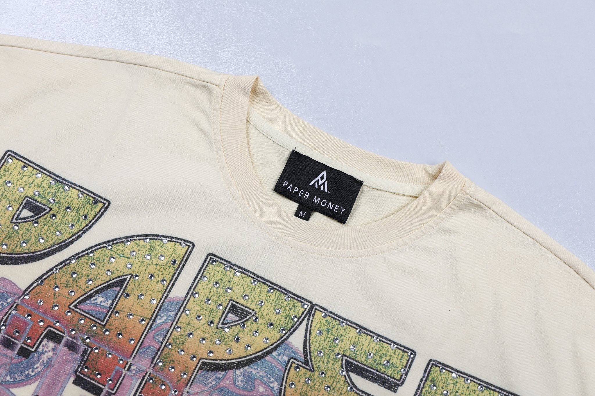 EIGHTBALL Rhinestone S/S Tee | Bone-3