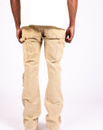 PM1027 Currency Carpenter Flare - Khaki