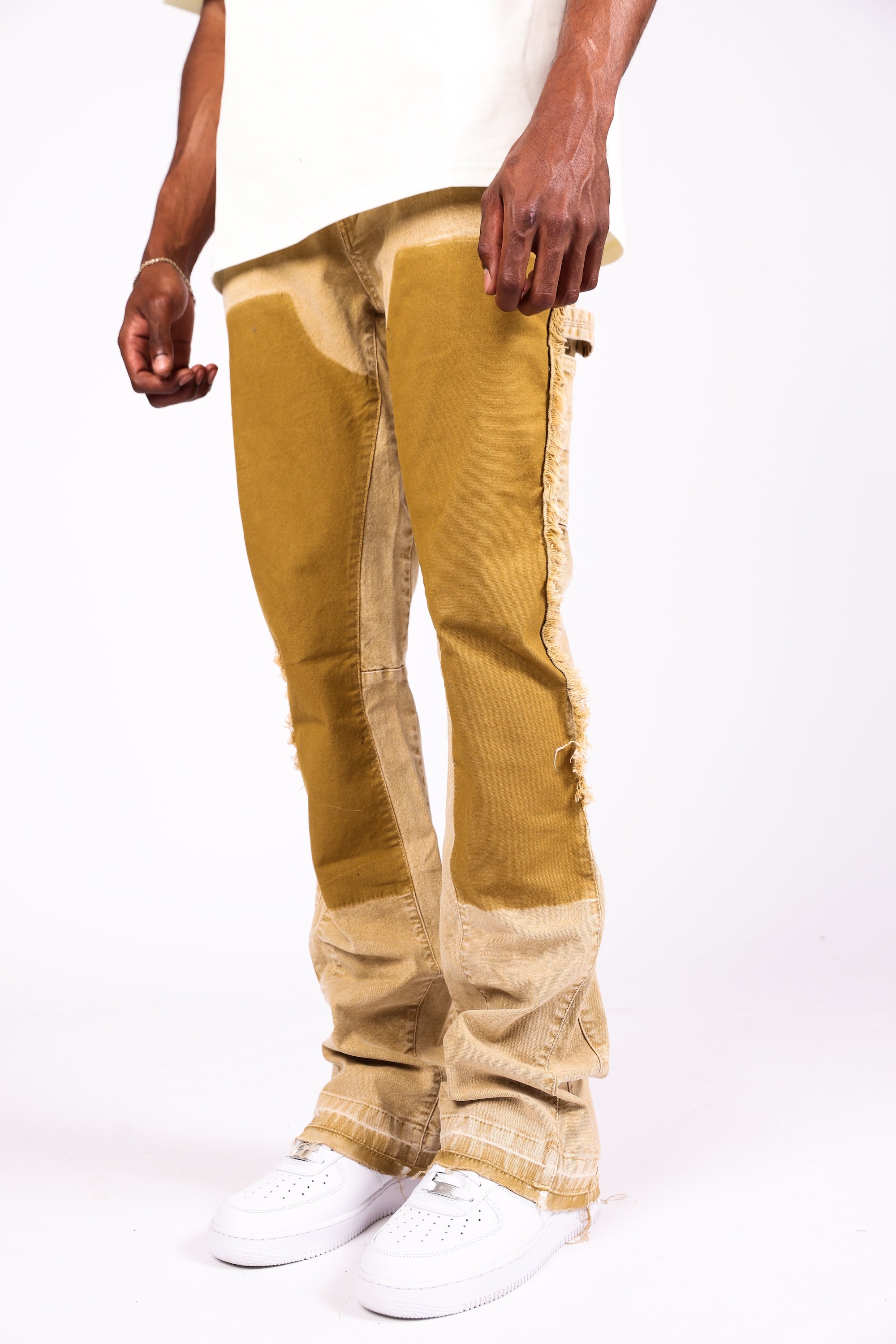 PM1027 Currency Carpenter Flare - Khaki