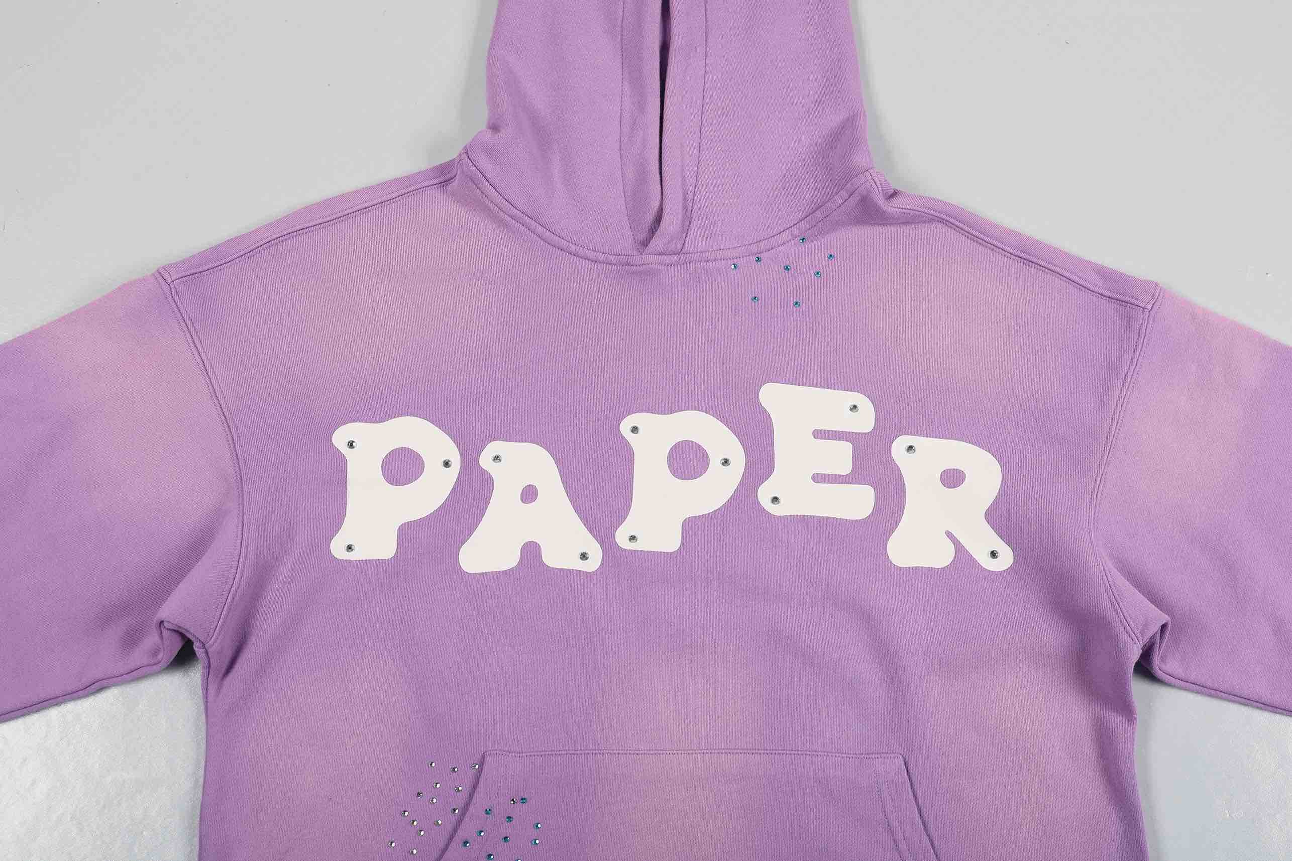 Paper Hoodie | Purple-6