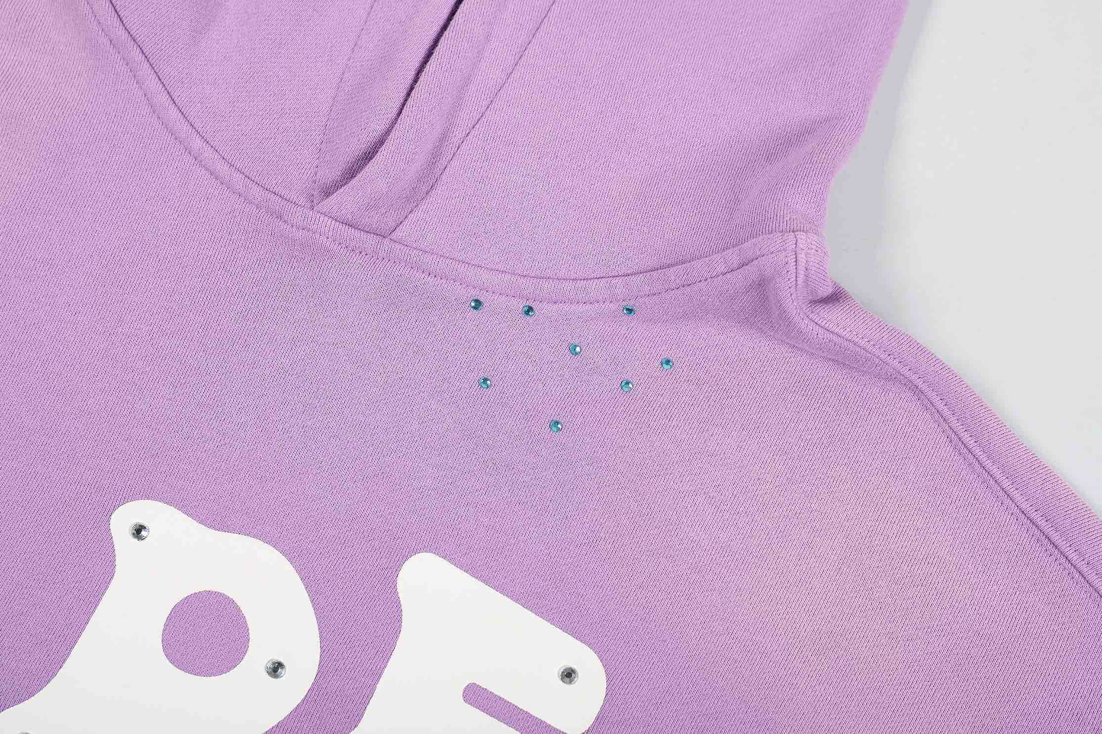 Paper Hoodie | Purple-9