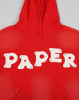 Paper Hoodie | Red