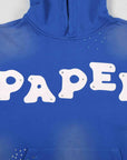 Paper Hoodie | Blue