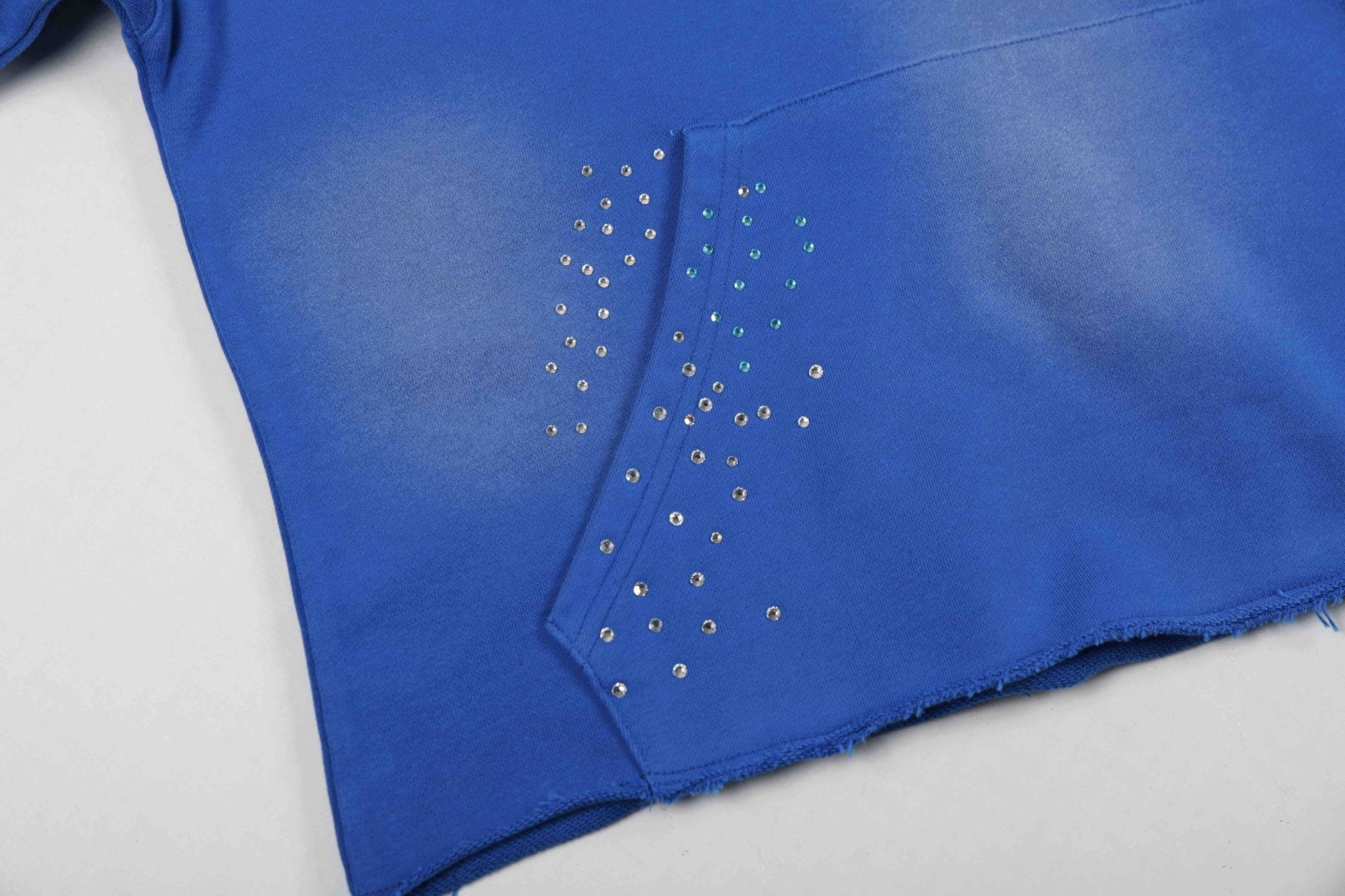 Paper Hoodie | Blue-7