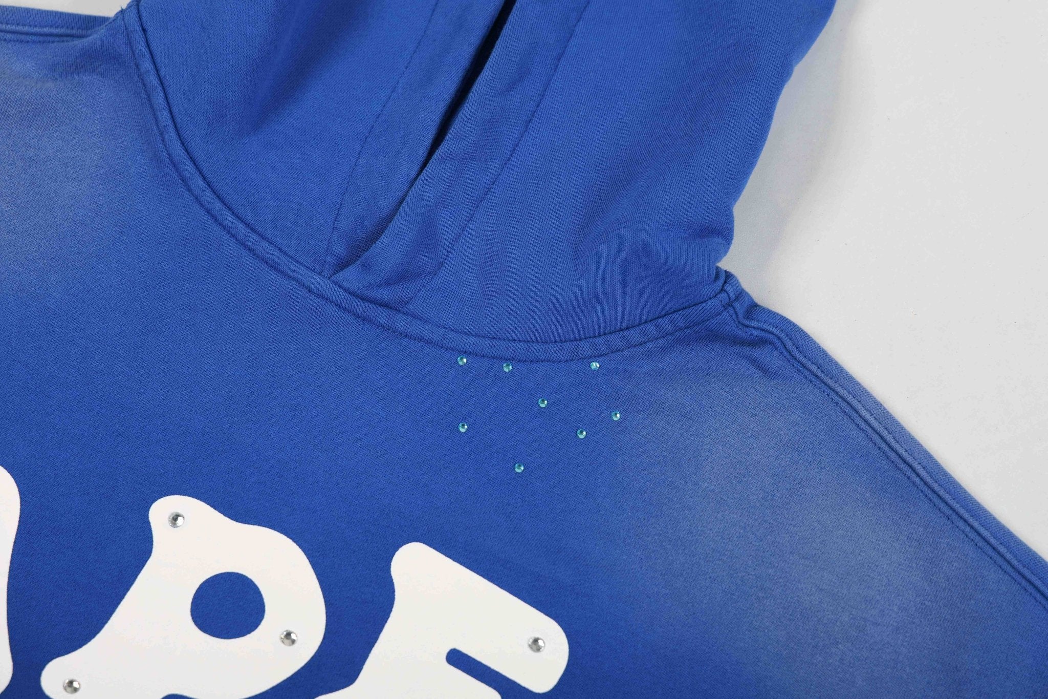 Paper Hoodie | Blue-10