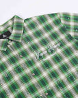 PM Rhinestone Flannel | Green
