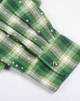 PM Rhinestone Flannel | Green