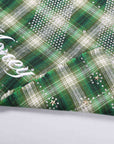 PM Rhinestone Flannel | Green
