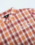 PM Rhinestone Flannel | Orange