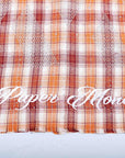 PM Rhinestone Flannel | Orange
