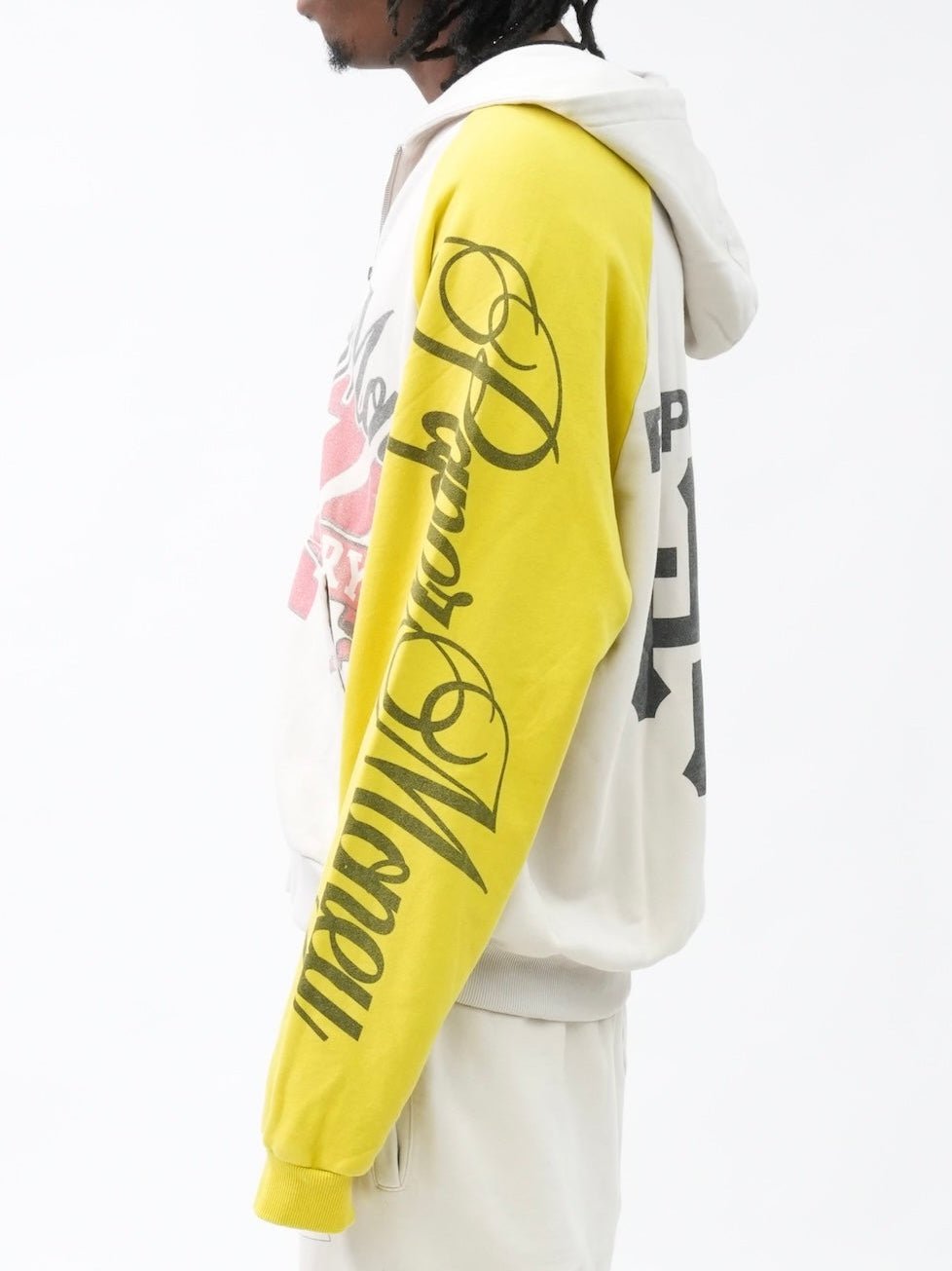 PM091 BORN FOR GLORY HOODIE WHITE-4