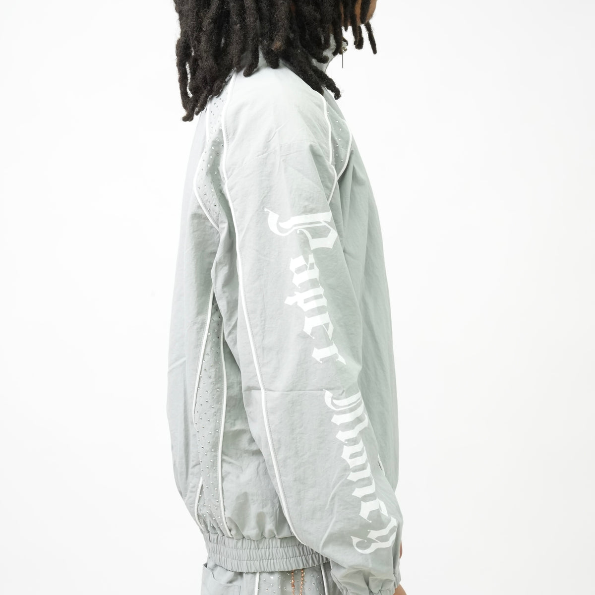 PM075G RUSH NYLON JACKET GREY-5